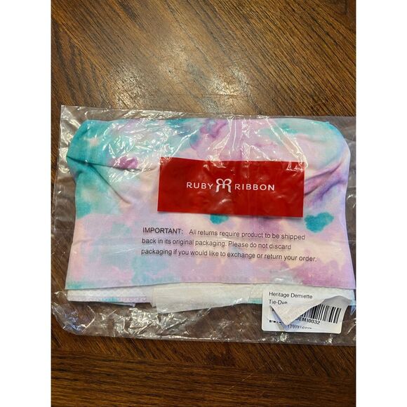 Ruby Ribbon Heritage Demiette Tie Dye Nwt Size 32 - Picture 2 of 5